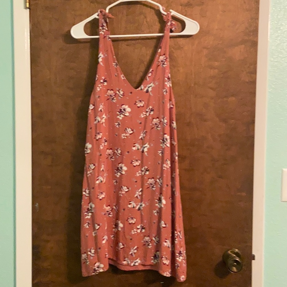 Mini Dress, coral. Size small. In good condition